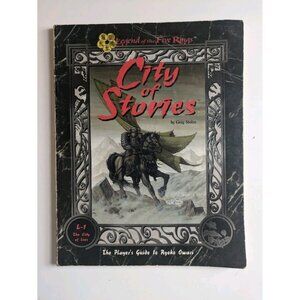 City of Stories Legend Five Rings RPG Player's Guide 1998 Ryoko Owari L-1 Stolze